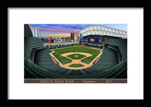 Load image into Gallery viewer, Minute Maid Park 2017 - Framed Print
