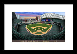 Minute Maid Park 2017 - Framed Print