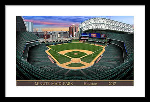 Minute Maid Park 2017 - Framed Print