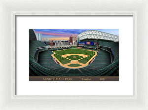 Minute Maid Park 2017 - Framed Print