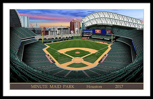 Minute Maid Park 2017 - Framed Print