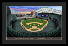 Load image into Gallery viewer, Minute Maid Park 2017 - Framed Print
