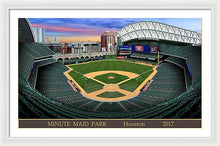 Load image into Gallery viewer, Minute Maid Park 2017 - Framed Print
