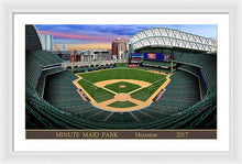 Load image into Gallery viewer, Minute Maid Park 2017 - Framed Print
