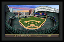 Load image into Gallery viewer, Minute Maid Park 2017 - Framed Print
