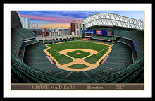 Load image into Gallery viewer, Minute Maid Park 2017 - Framed Print
