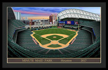 Load image into Gallery viewer, Minute Maid Park 2017 - Framed Print
