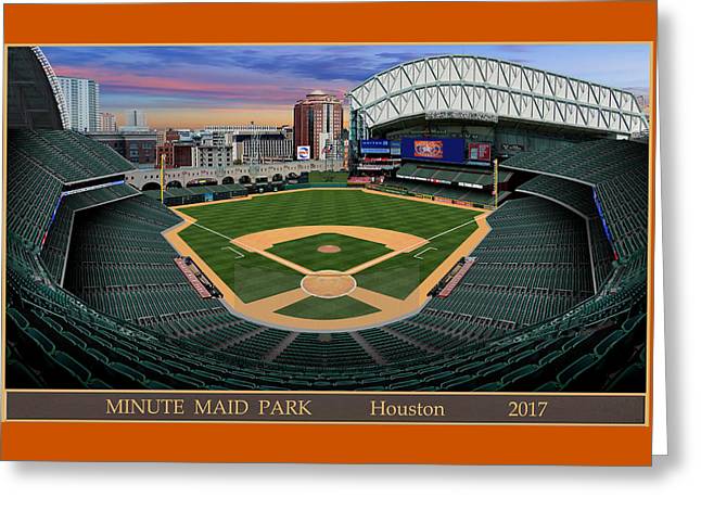 Minute Maid Park 2017 - Greeting Card