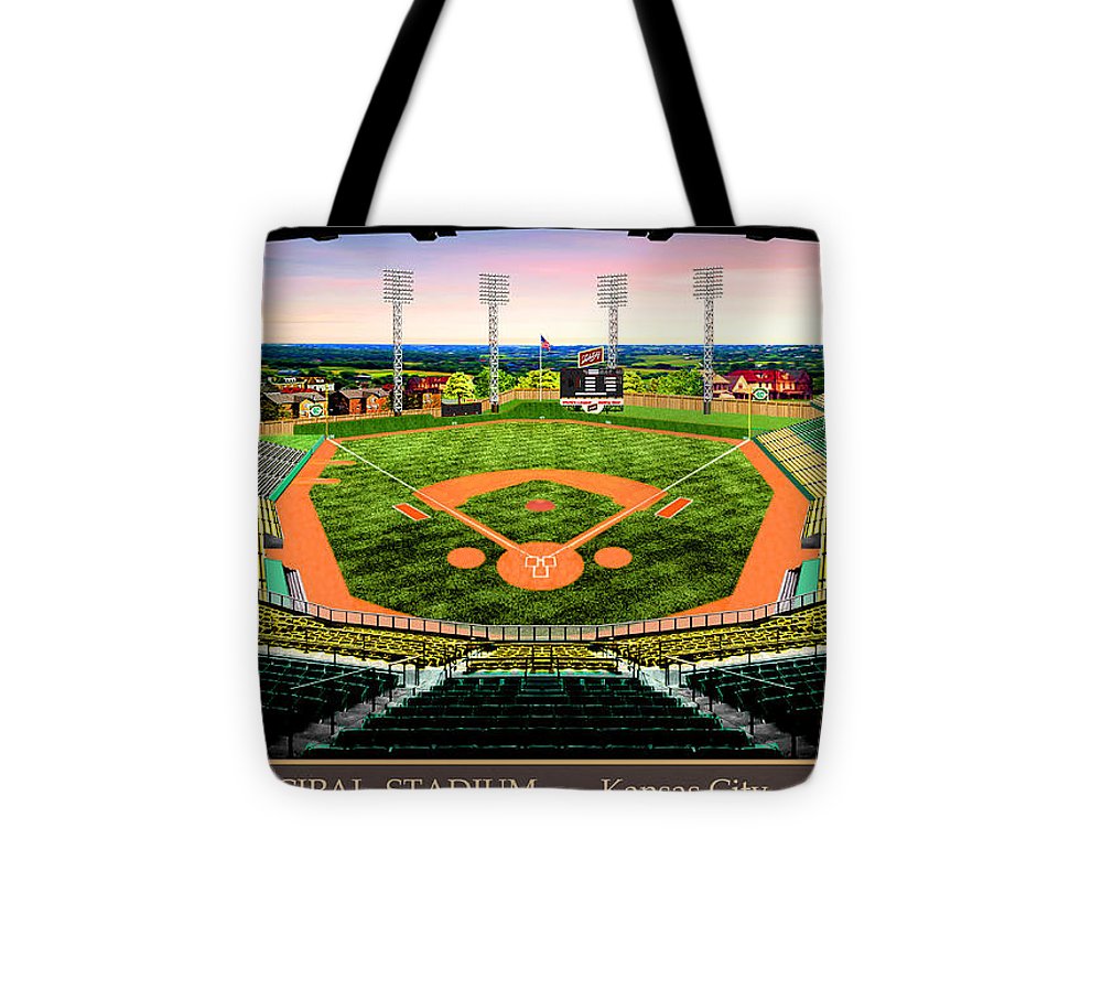Municipal Stadium 1955 - Tote Bag