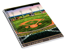 Load image into Gallery viewer, Municipal Stadium 1955 - Spiral Notebook
