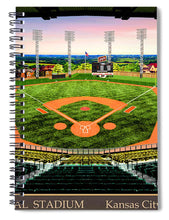 Load image into Gallery viewer, Municipal Stadium 1955 - Spiral Notebook
