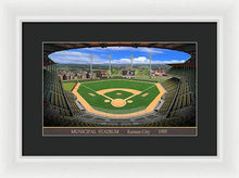 Load image into Gallery viewer, Municipal Stadium 1955 - Framed Print
