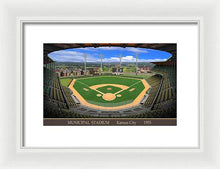 Load image into Gallery viewer, Municipal Stadium 1955 - Framed Print
