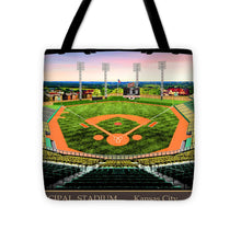 Load image into Gallery viewer, Municipal Stadium 1955 - Tote Bag
