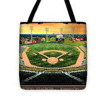 Load image into Gallery viewer, Municipal Stadium 1961 - Tote Bag
