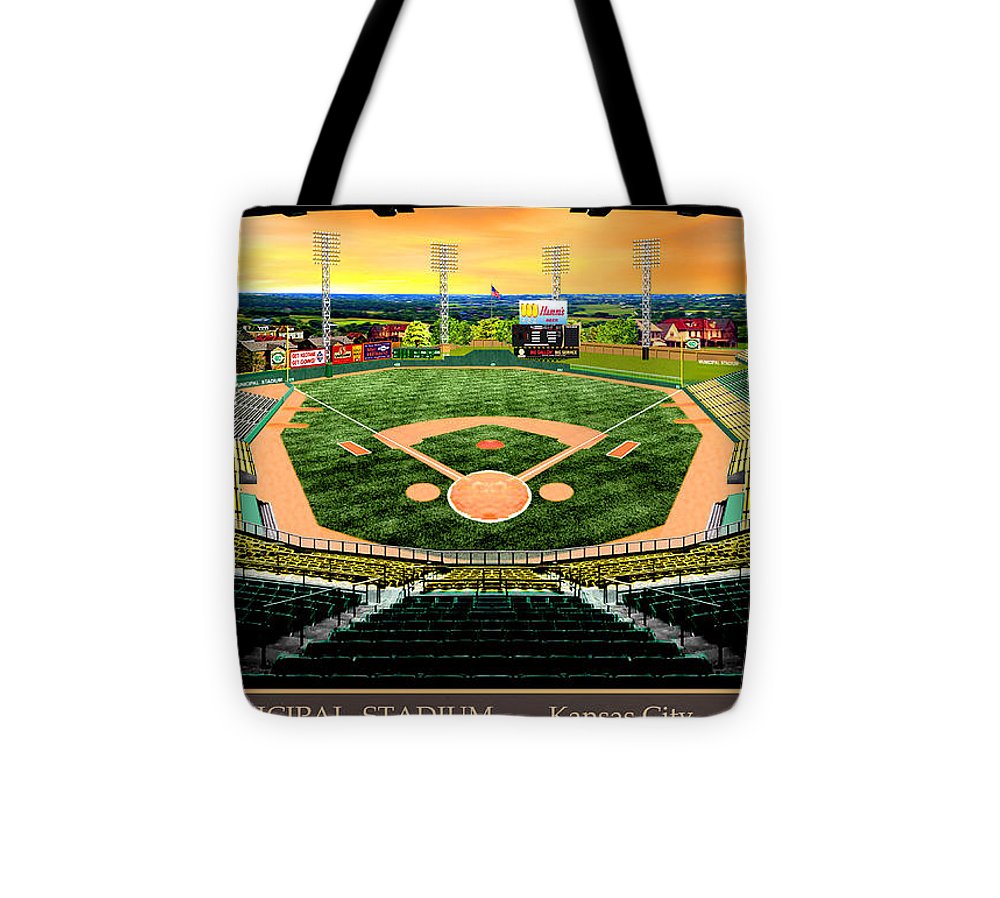 Municipal Stadium 1961 - Tote Bag