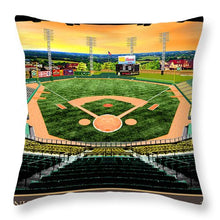 Load image into Gallery viewer, Municipal Stadium 1961 - Throw Pillow
