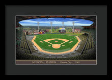 Load image into Gallery viewer, Municipal Stadium 1961 - Framed Print
