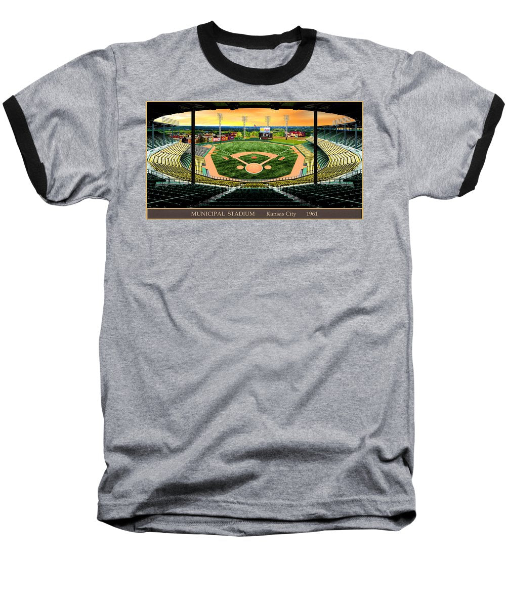 Municipal Stadium 1961 - Baseball T-Shirt