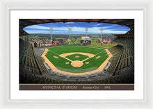 Load image into Gallery viewer, Municipal Stadium 1961 - Framed Print
