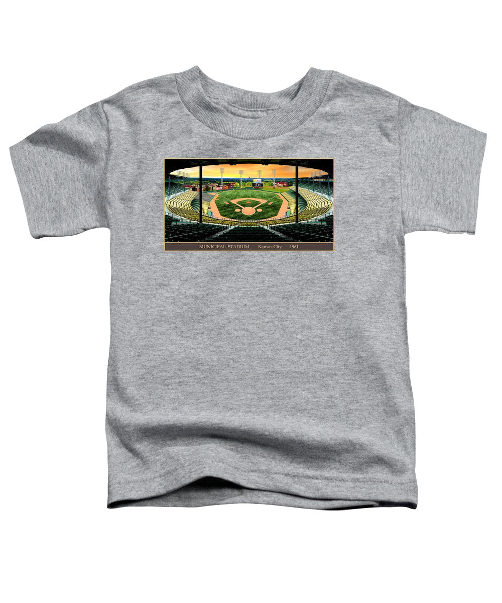 Municipal Stadium 1961 - Toddler T-Shirt