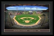 Load image into Gallery viewer, Municipal Stadium 1961 - Framed Print
