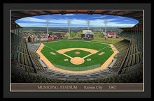 Load image into Gallery viewer, Municipal Stadium 1961 - Framed Print
