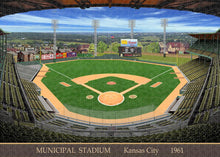 Load image into Gallery viewer, Municipal Stadium 1961 - Puzzle
