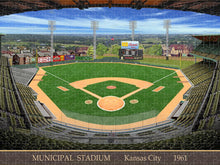 Load image into Gallery viewer, Municipal Stadium 1961 - Puzzle
