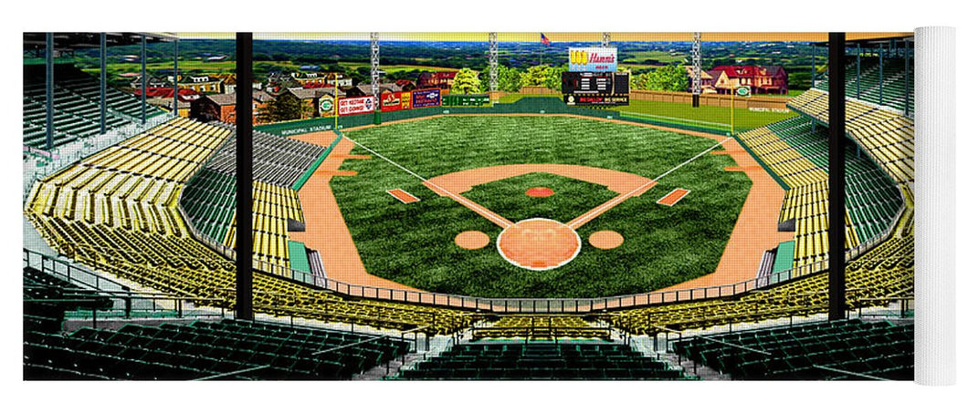 Municipal Stadium 1961 - Yoga Mat