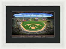 Load image into Gallery viewer, Municipal Stadium 1961 - Framed Print
