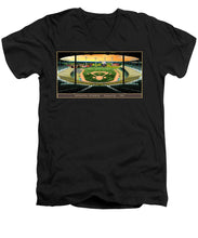 Load image into Gallery viewer, Municipal Stadium 1961 - Men&#39;s V-Neck T-Shirt
