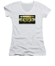Load image into Gallery viewer, Municipal Stadium 1961 - Women&#39;s V-Neck
