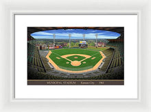 Load image into Gallery viewer, Municipal Stadium 1961 - Framed Print
