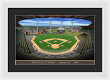 Load image into Gallery viewer, Municipal Stadium 1961 - Framed Print
