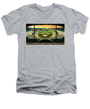 Load image into Gallery viewer, Municipal Stadium 1961 - Men&#39;s V-Neck T-Shirt

