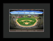 Load image into Gallery viewer, Municipal Stadium 1961 - Framed Print
