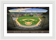 Load image into Gallery viewer, Municipal Stadium 1967 - Framed Print
