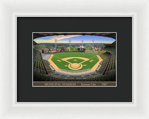 Municipal Stadium 1967 - Framed Print