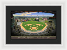 Load image into Gallery viewer, Municipal Stadium 1967 - Framed Print
