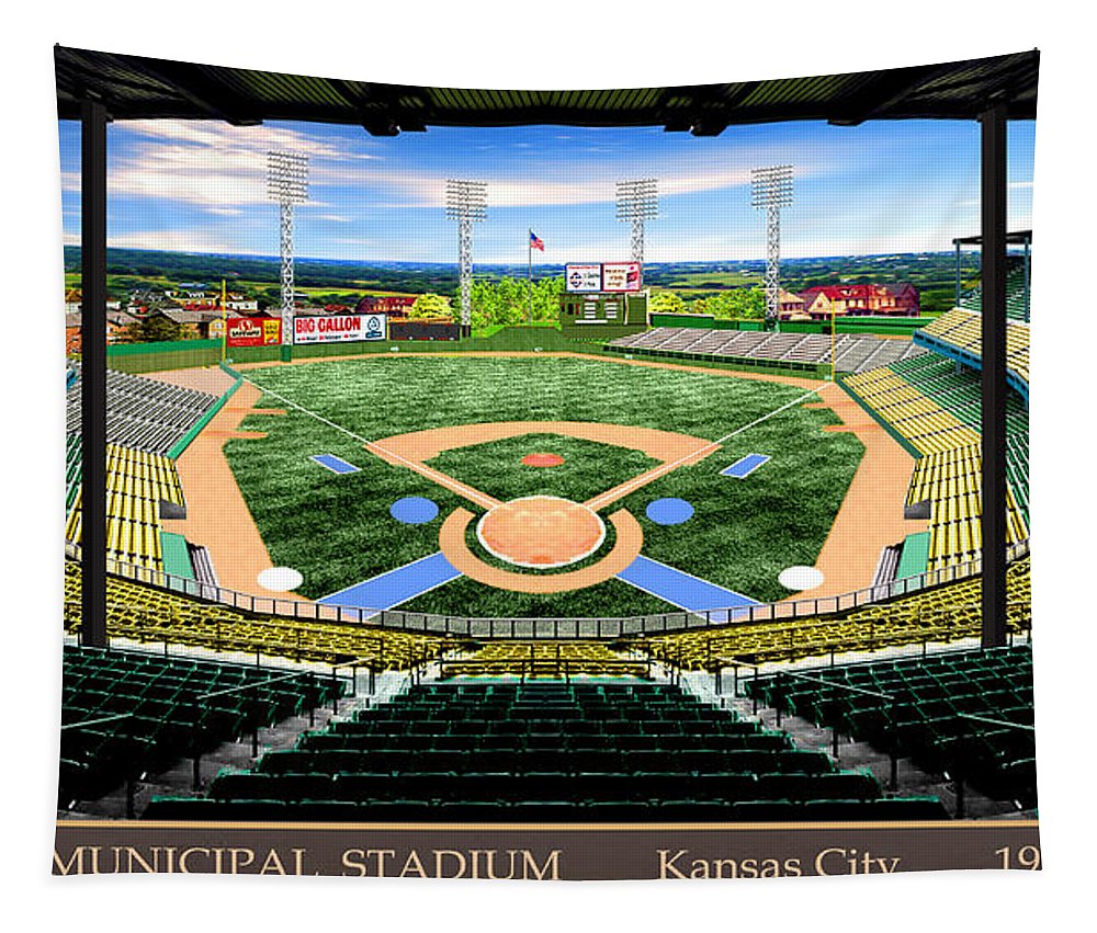 Municipal Stadium 1969 - Tapestry