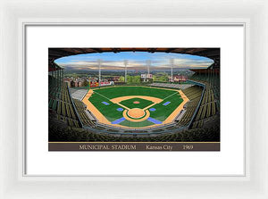 Municipal Stadium 1969 - Framed Print