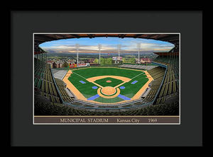 Municipal Stadium 1969 - Framed Print