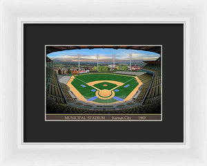 Municipal Stadium 1969 - Framed Print