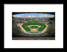 Load image into Gallery viewer, Municipal Stadium 1969 - Framed Print
