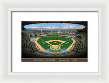 Load image into Gallery viewer, Municipal Stadium 1969 - Framed Print
