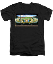 Load image into Gallery viewer, Municipal Stadium 1969 - Men&#39;s V-Neck T-Shirt
