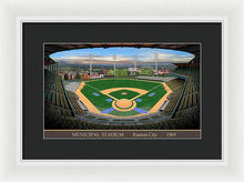 Load image into Gallery viewer, Municipal Stadium 1969 - Framed Print
