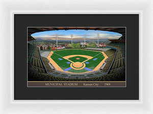 Municipal Stadium 1969 - Framed Print