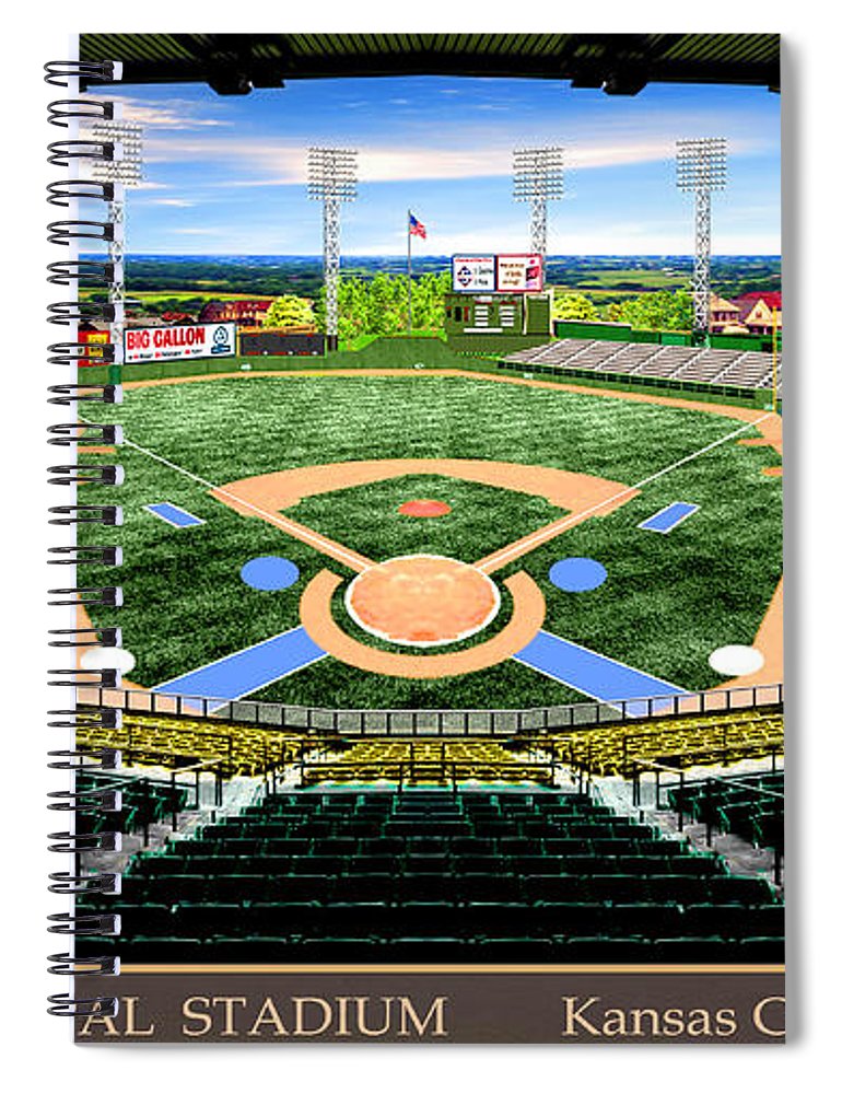 Municipal Stadium 1969 - Spiral Notebook